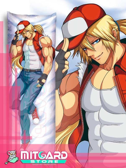 FATAL FURY / THE KING OF FIGHTERS Terry Bogard Body pillow case Dakimakura - 2
